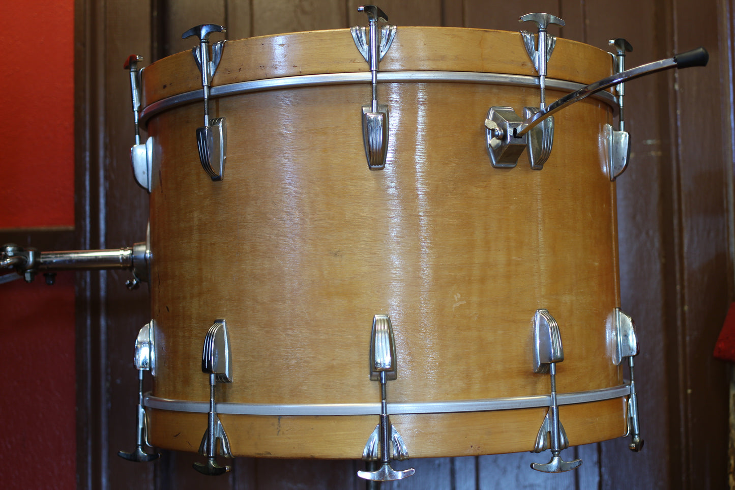 1970 Ludwig Hollywood outfit in Thermogloss 14x22 16x16 9x13 8x12