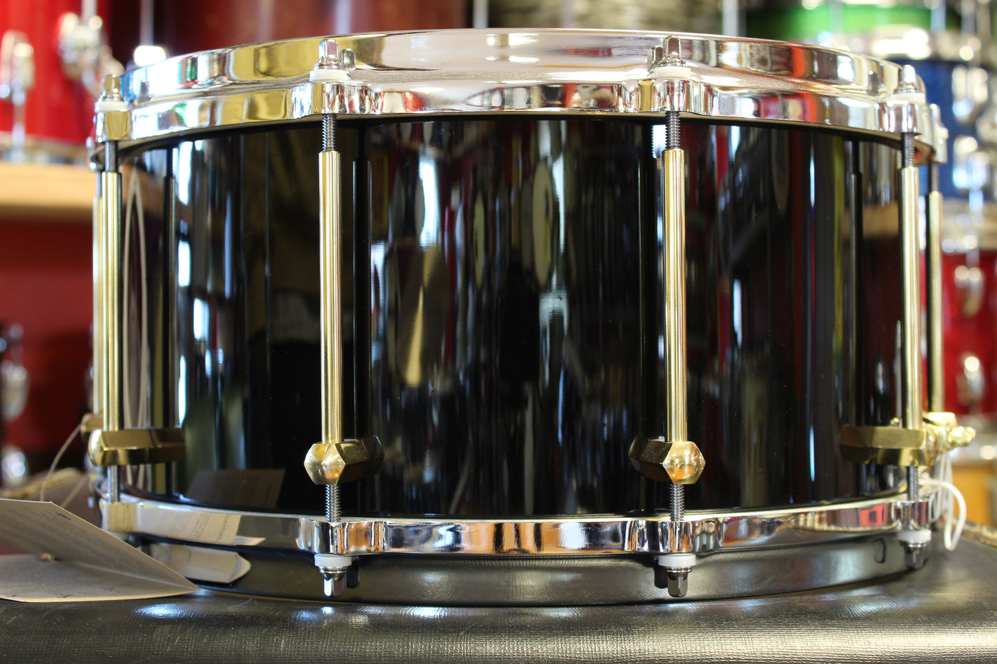 Noble & Cooley 7"x14" Solid Shell Maple in Black High Gloss