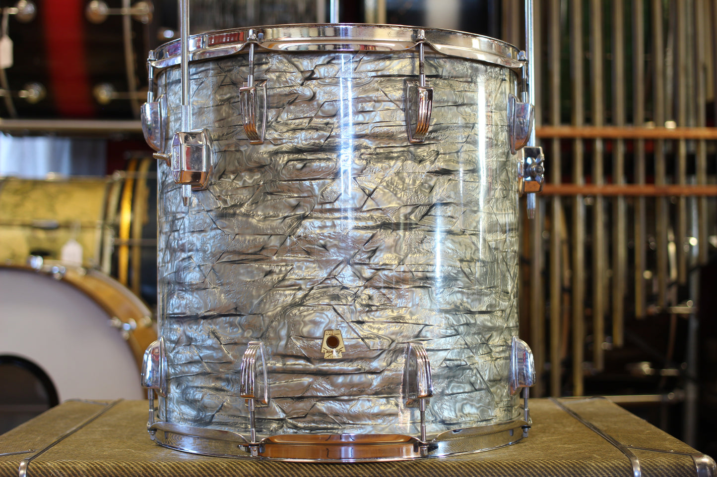 1969 Ludwig Super Classic in Sky Blue Pearl 14x22 16x16 9x13