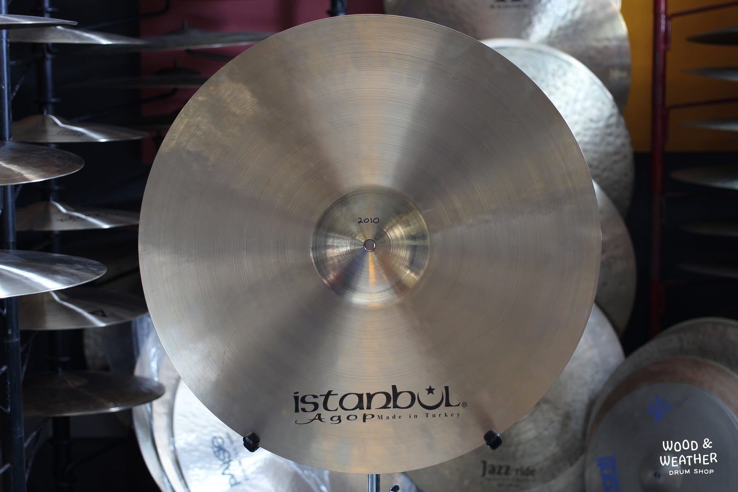 Used Istanbul Agop 22" Xist Brilliant Crash Cymbal 2010g
