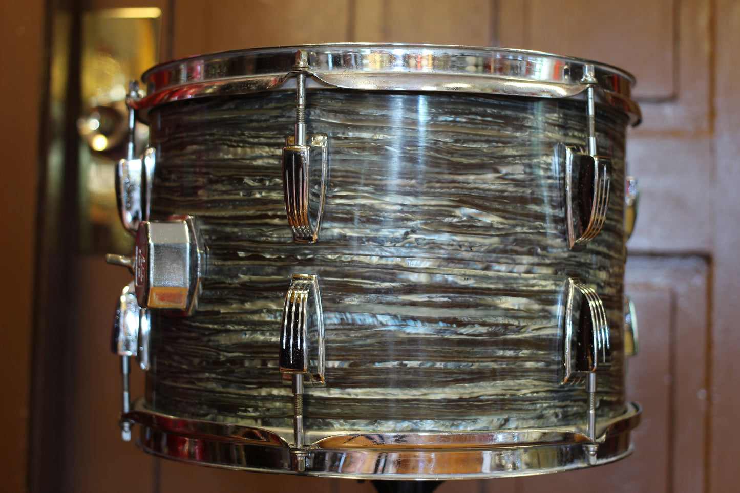 1960's Ludwig 'New Yorker' in Oyster Blue Pearl 12x22 16x16 9x13