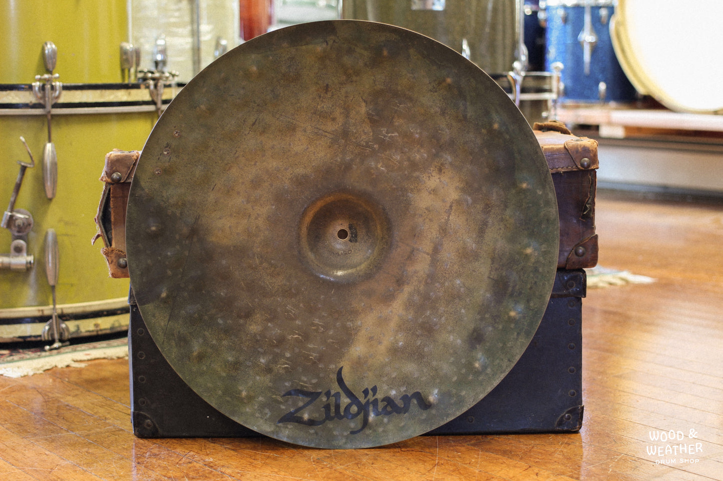 1996 Zildjian 20" K Custom Dry Light Ride Cymbal w/ Rivets 2120g