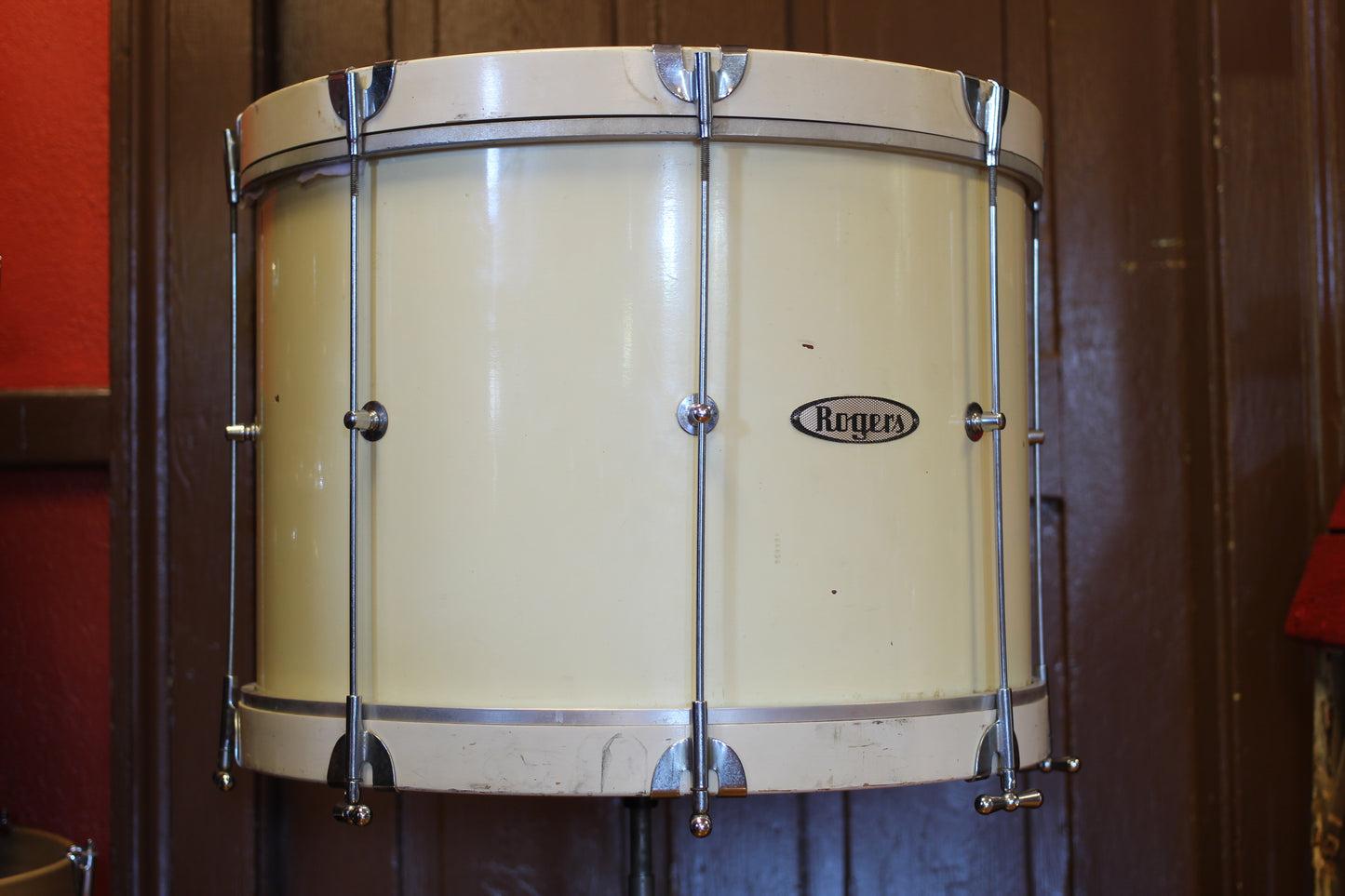 1960's Rogers Classmate Outfit in White Lacquer 4"x13" 14"x20"