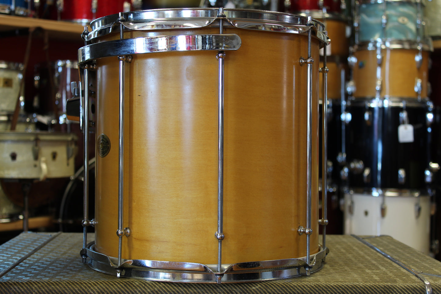 1990's Montineri Custom Drum Kit in Natural Maple 8-10-12-14-20