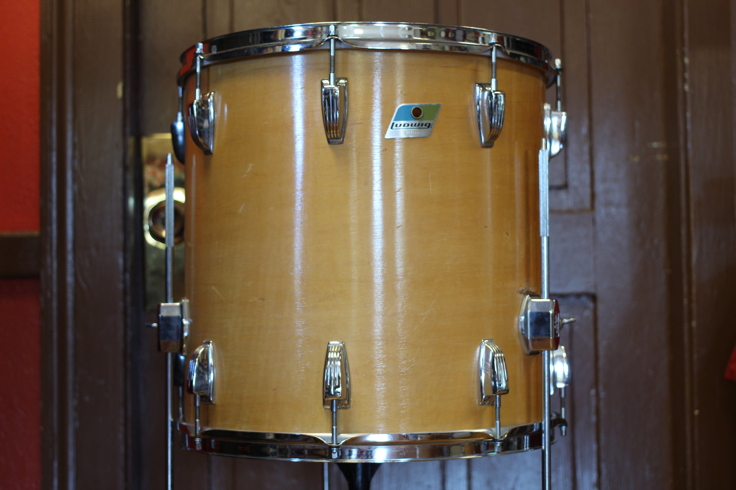 1970 Ludwig Hollywood outfit in Thermogloss 14x22 16x16 9x13 8x12