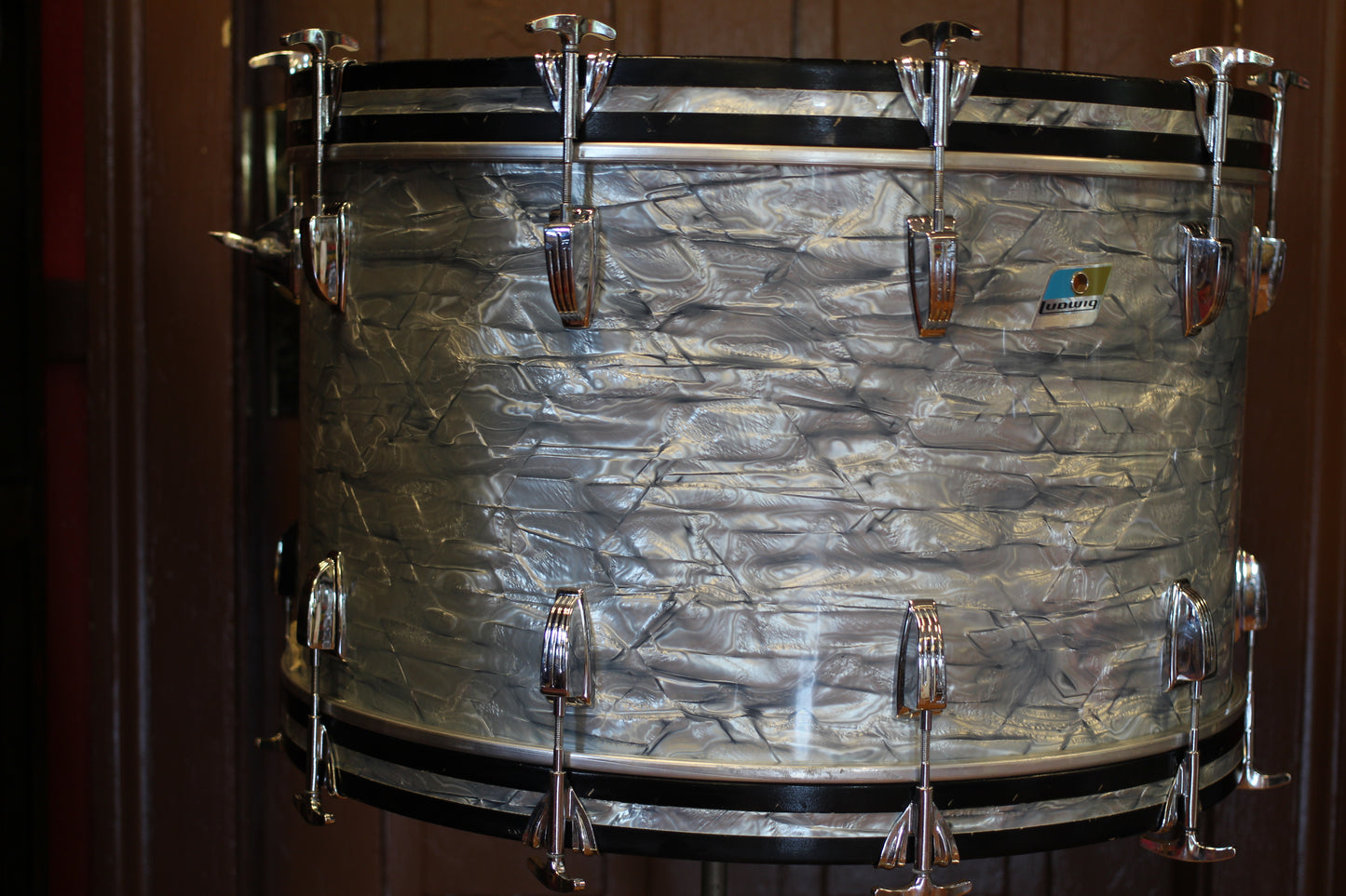 1971 Ludwig 'Big Beat' in Sky Blue Pearl 14x24 16x16 9x13 8x12