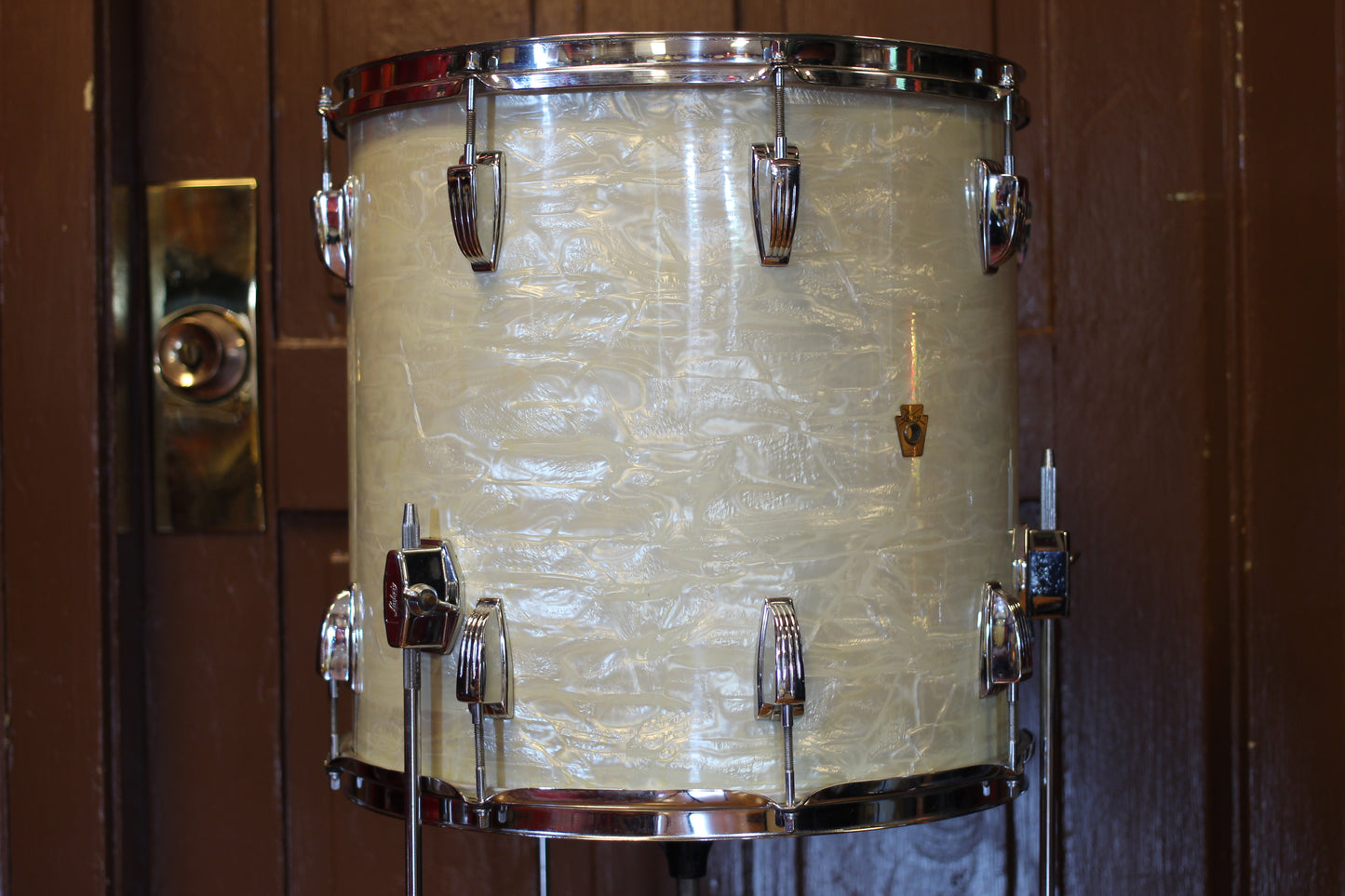 1950's WFL 'New Yorker' in White Marine Pearl 12x22 16x16 9x13