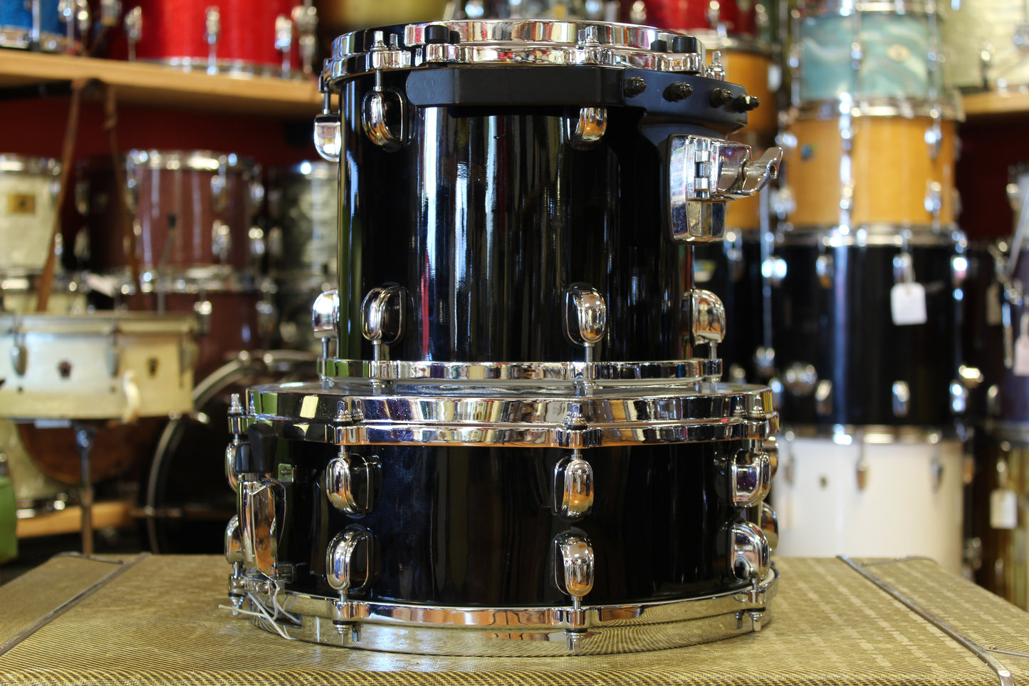 00's Tama MIJ Starclassic Performer in Black Gloss 10-12-13-14-16-22