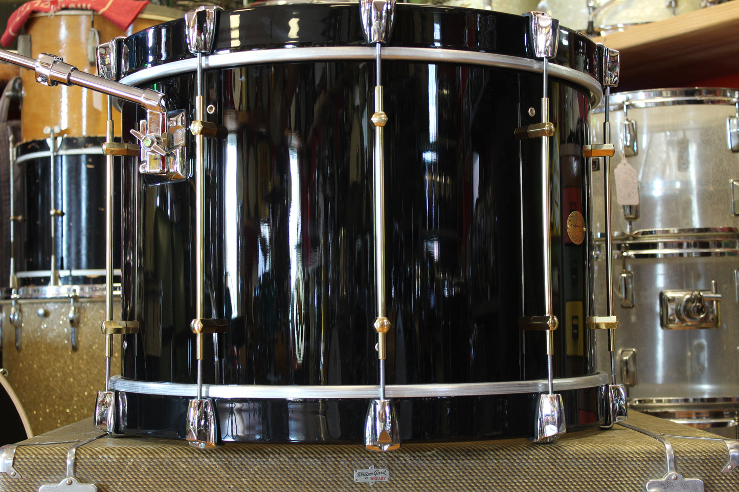 Noble & Cooley CD Maple in Piano Black Gloss 14x22 15x16 9x13