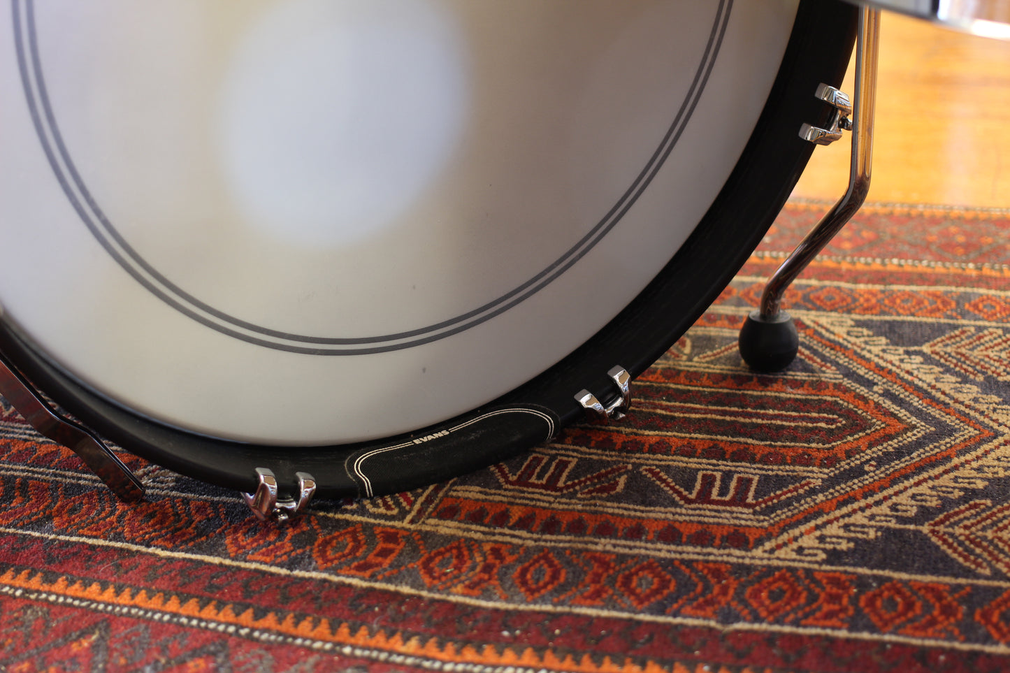 Ludwig Keystone X Downbeat in 'Night Oak' 14x20 14x14 8x12