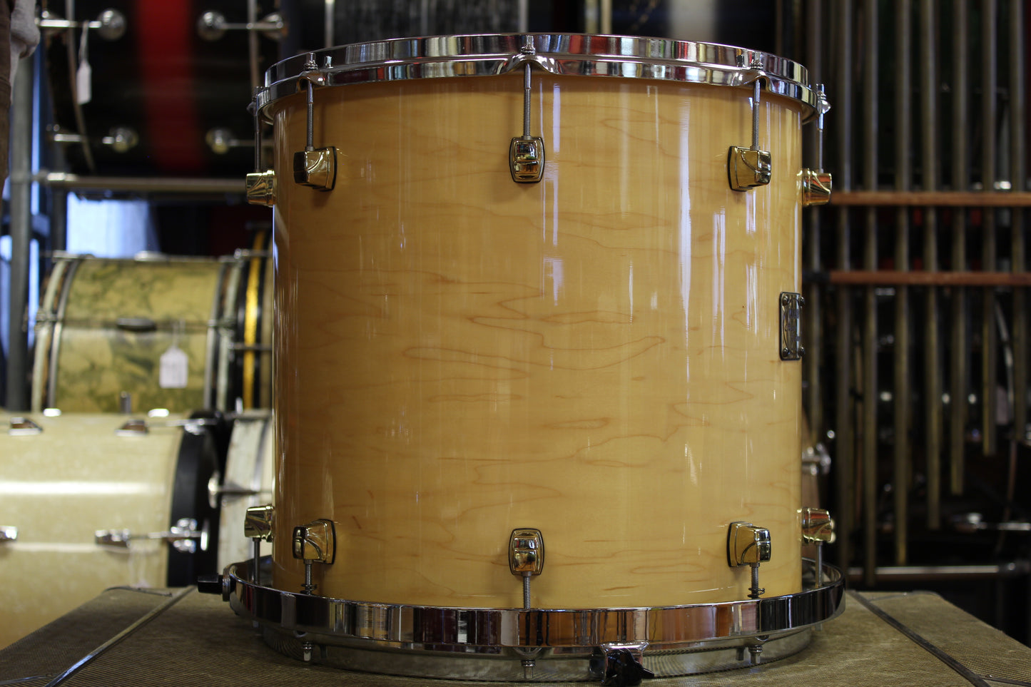 1992 Yamaha Maple Custom in Natural Maple 16x22 16x16 11x13 10x12 10x10