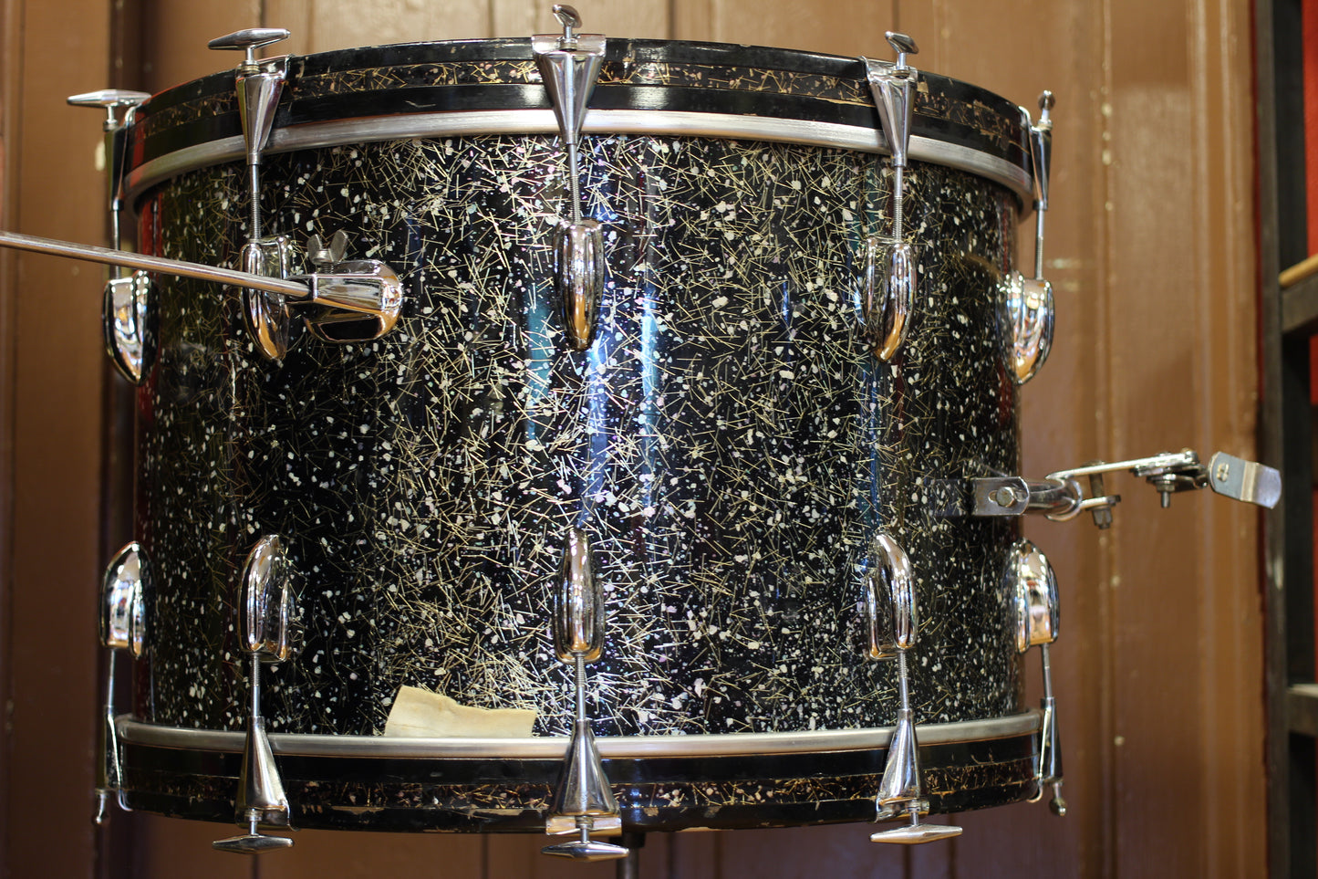 1963 Slingerland Gene Krupa Deluxe Outfit in Capri Pearl 14x22 16x16 9x13
