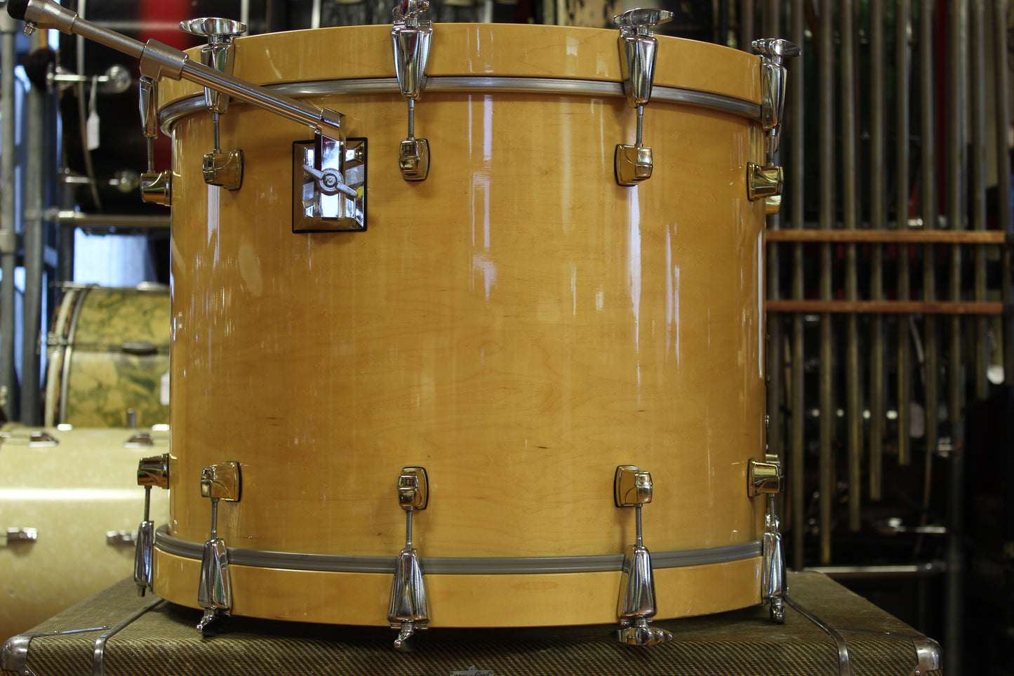 1992 Yamaha Maple Custom in Natural Maple 16x22 16x16 11x13 10x12 10x10