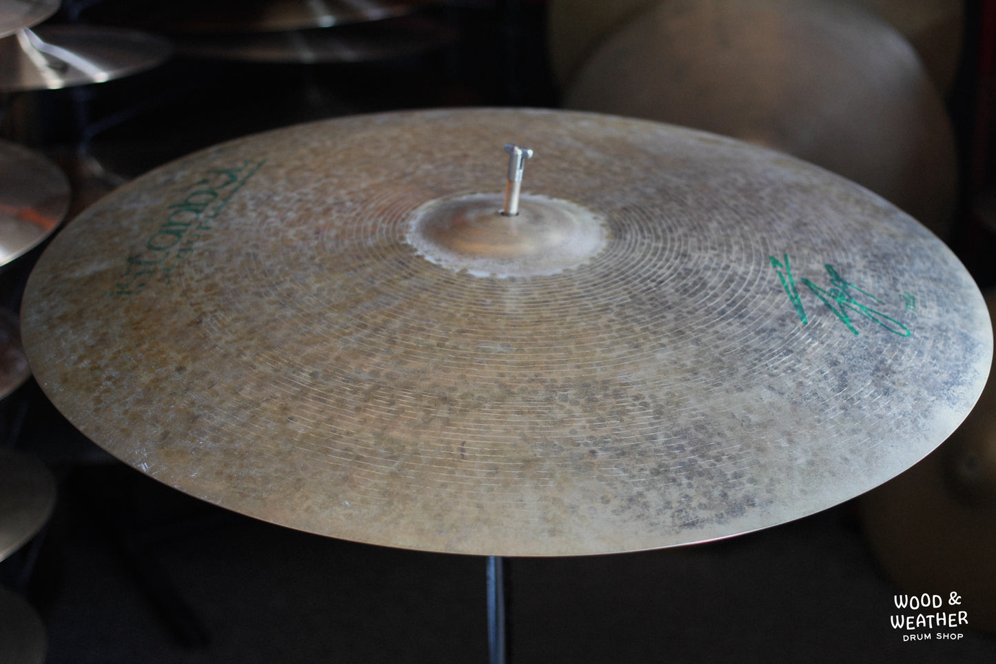Used Istanbul Agop 26” Signature Ride Cymbal 2881g