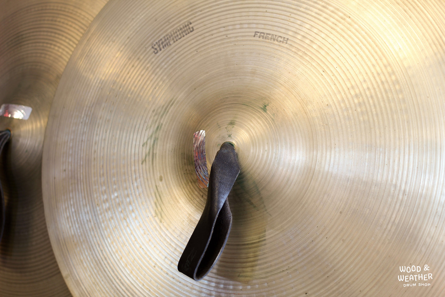 1970s A. Zildjian 20" Symphonic French Concert Crash Cymbals Pair