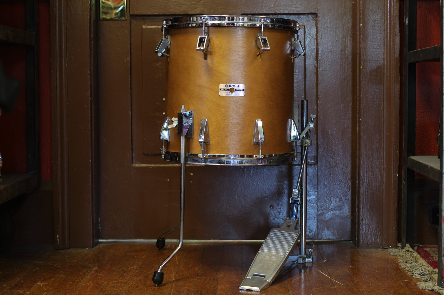1970's Yamaha Timpani Floor Tom 14"x14" in Real Wood