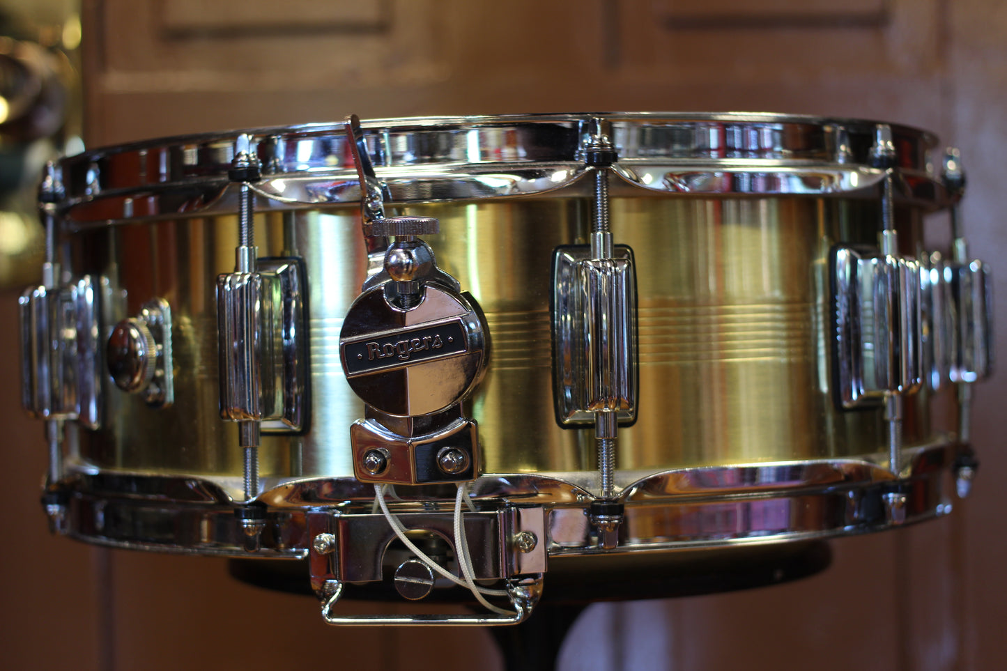 '21 Rogers 5"x14" Brass Dynasonic Snare Drum