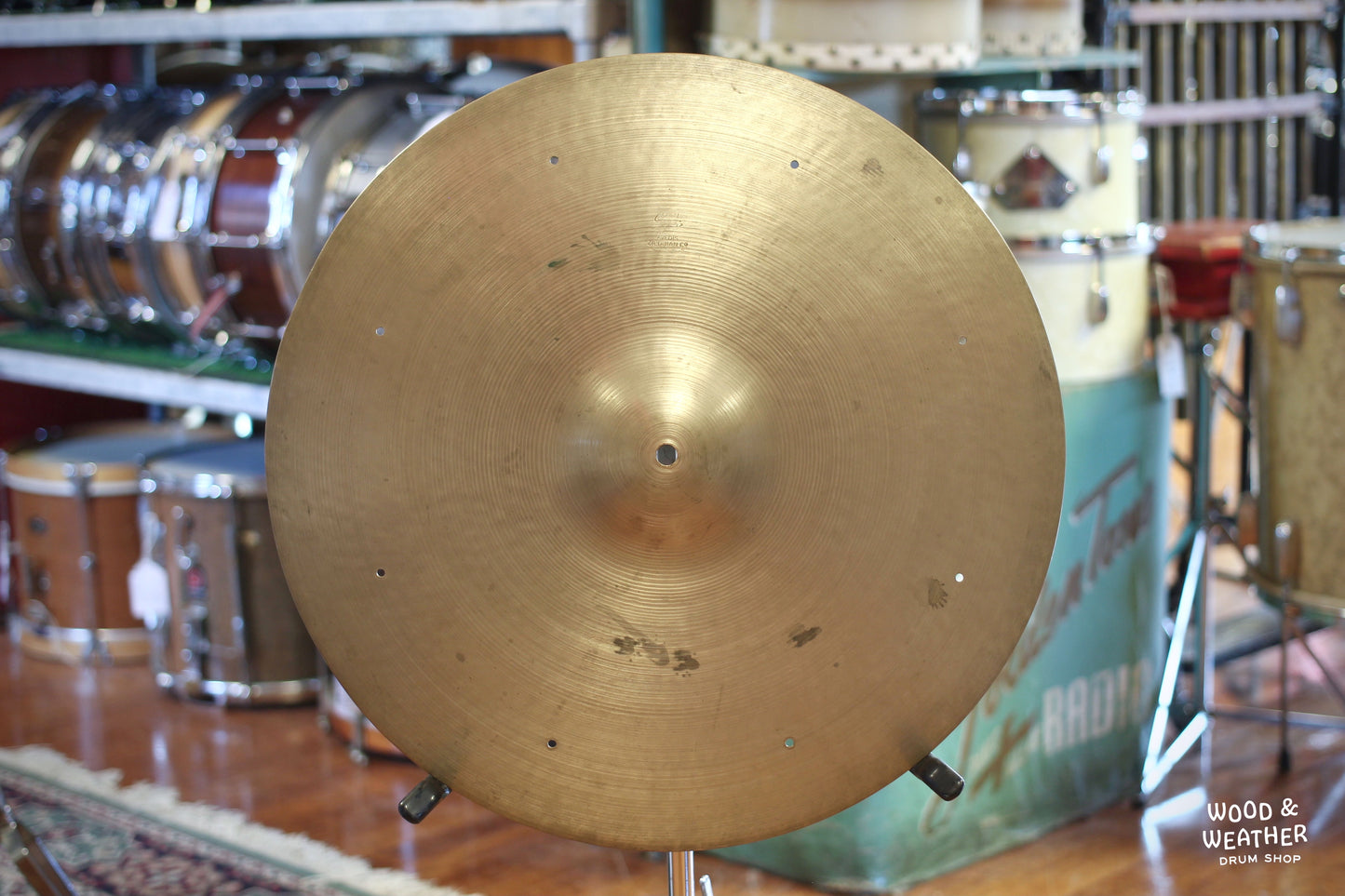 1950s A. Zildjian 18" "Small Stamp" Crash/Ride Cymbal 1625g