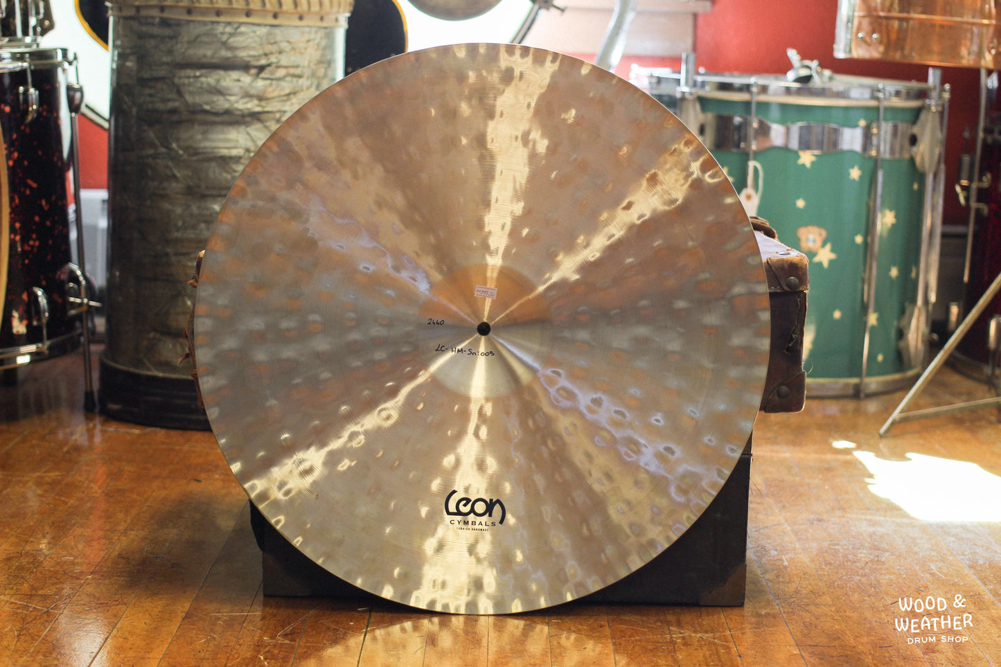 Leon Cymbals 22" Hammer Ride Cymbal 2440g