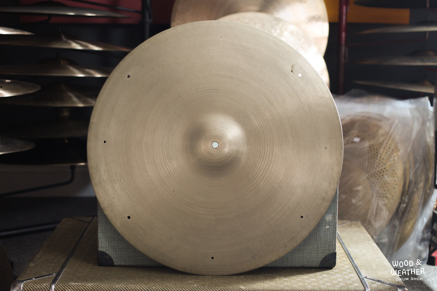 1946-53 A. Zildjian 20" "Trans Stamp" Ride Cymbal 1915g