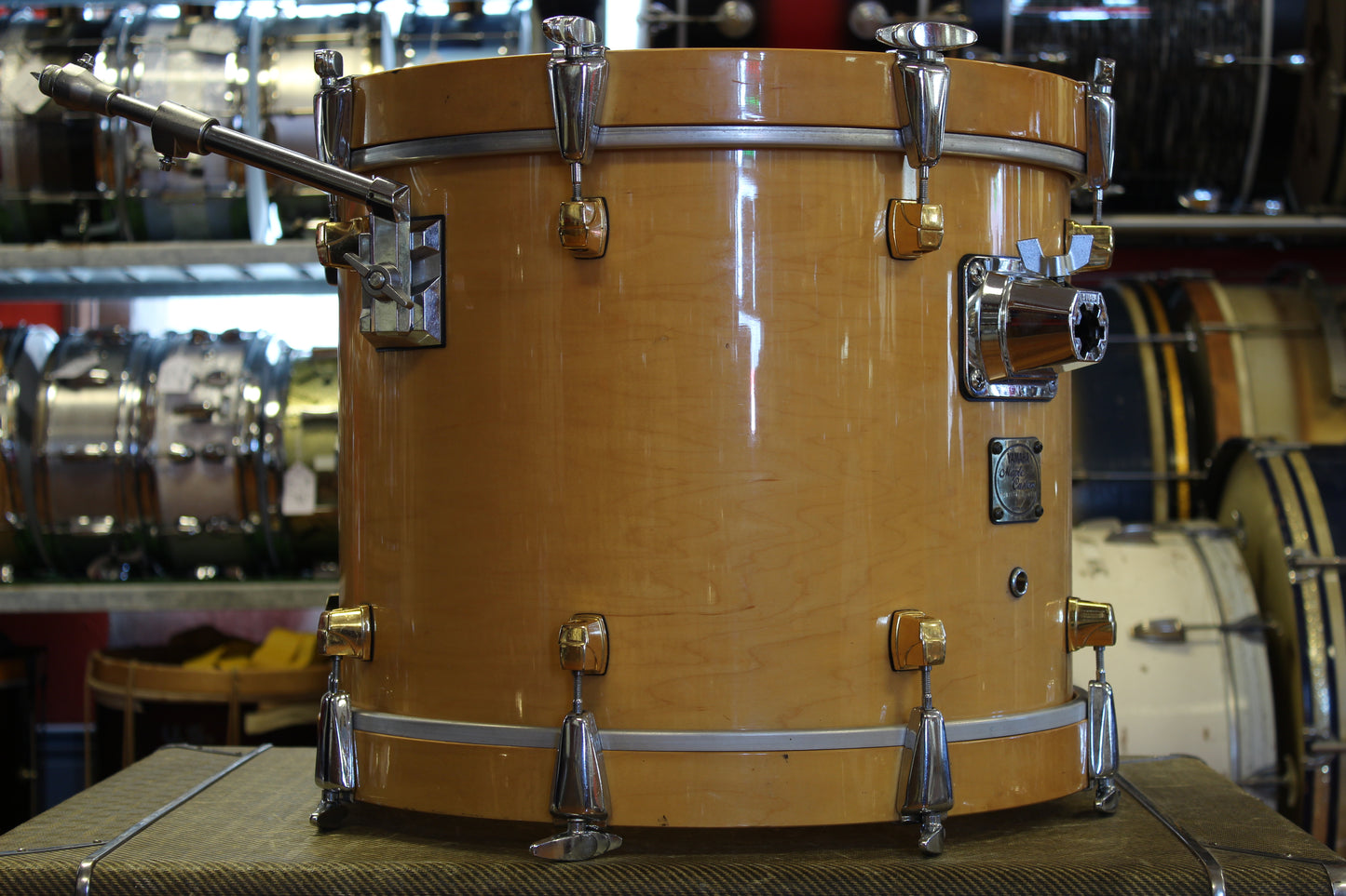 1990's Yamaha Maple Custom Bop in Natural Maple 14x18 14x14 8x12