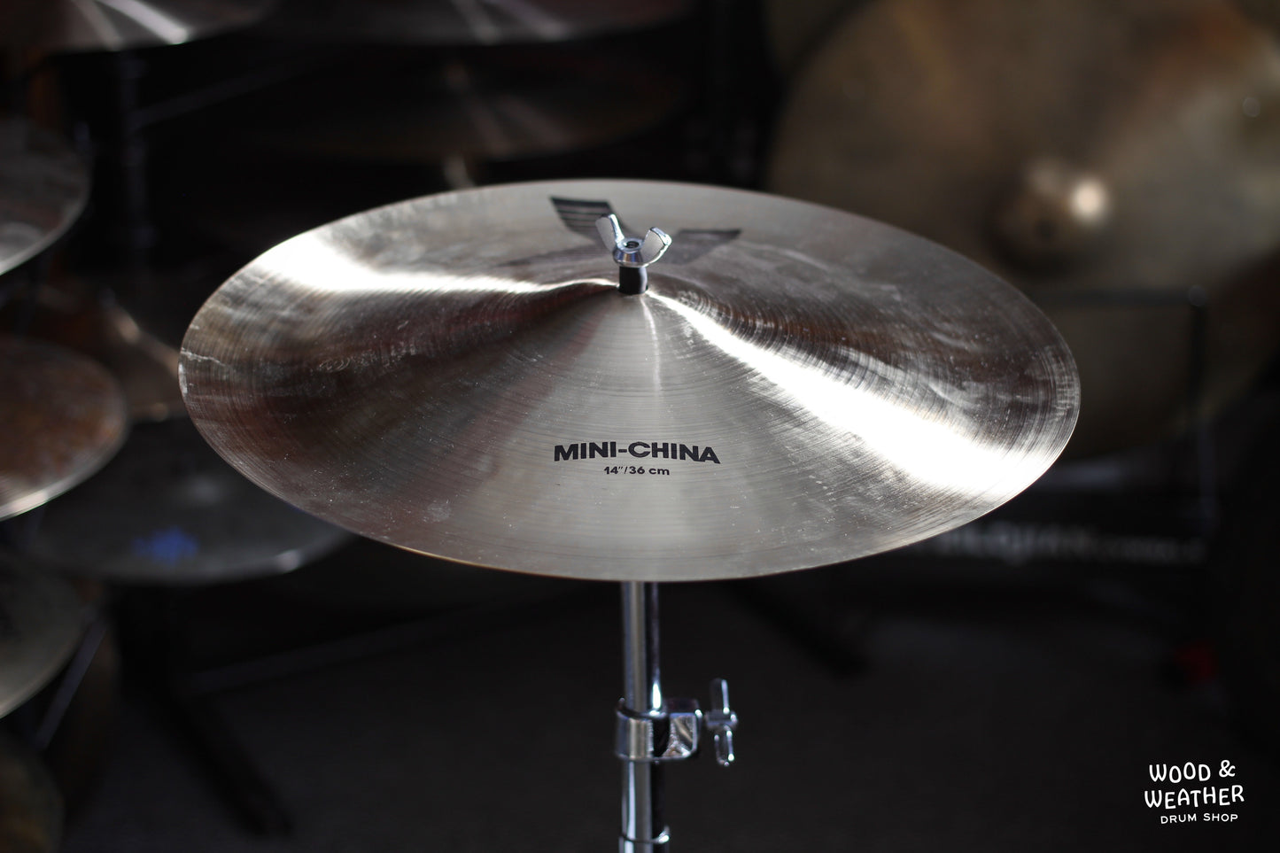 1980s Zildjian 14" K Mini-China Cymbal 675g