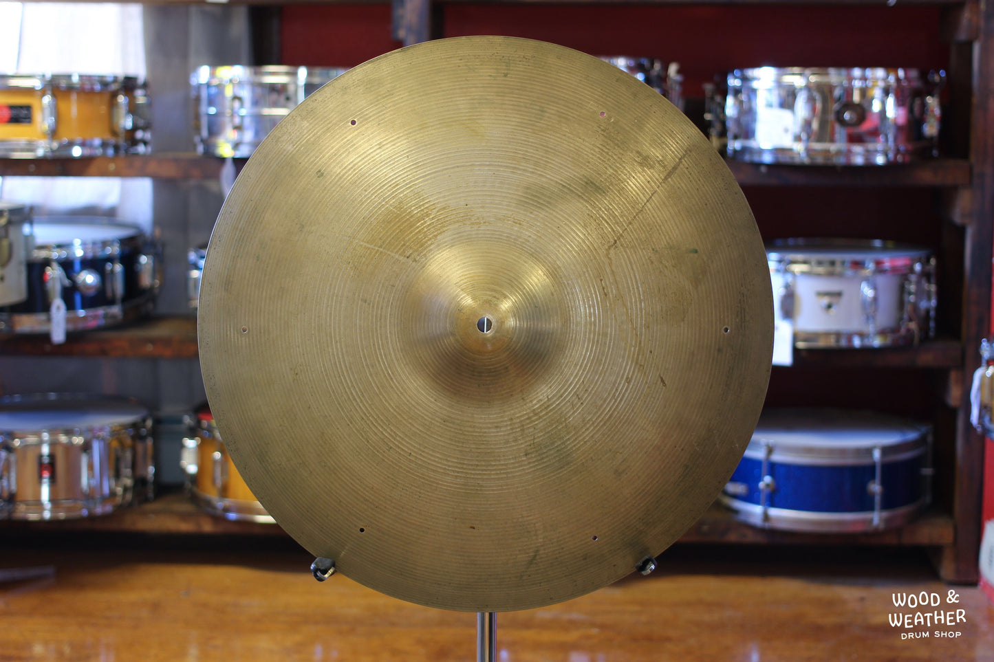 1970s A. Zildjian 20" Ride Cymbal 2130g