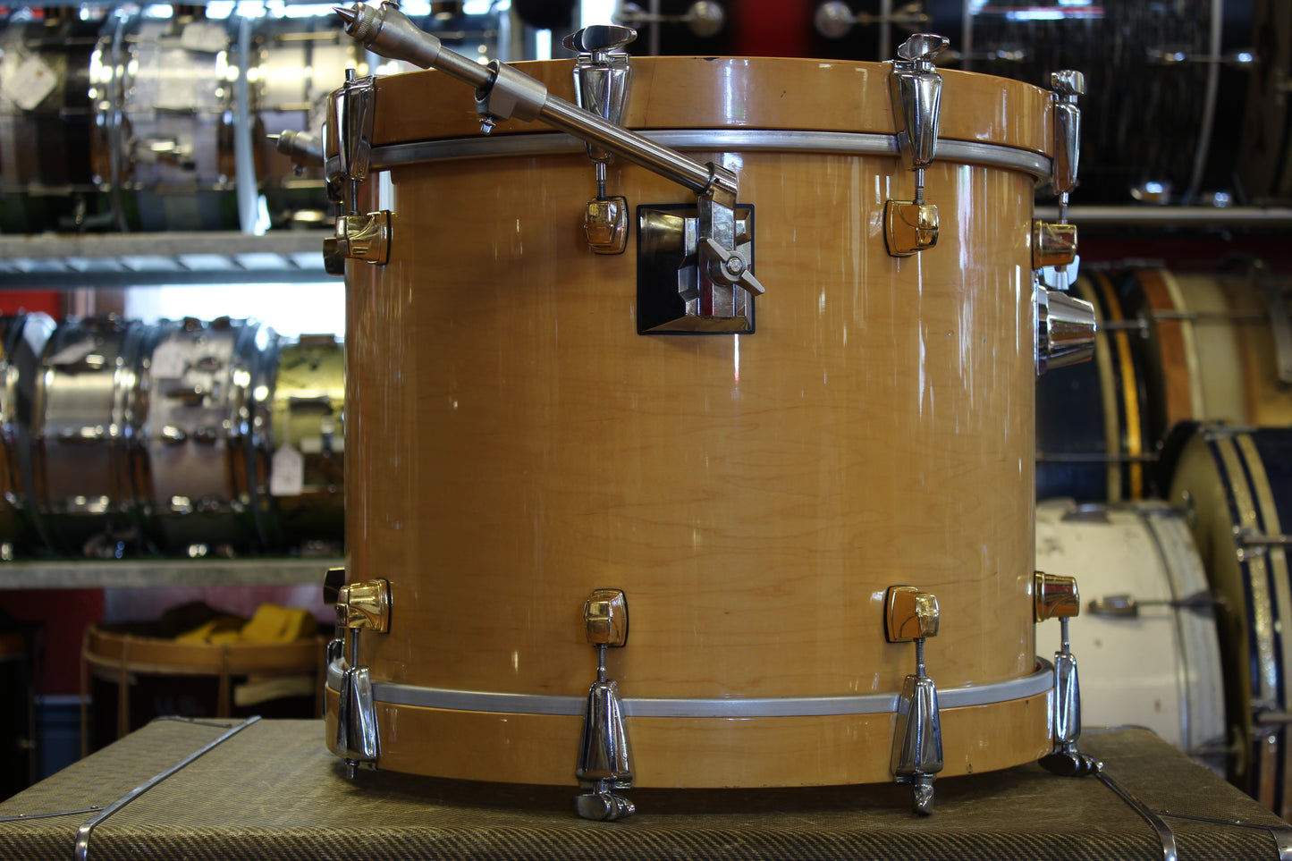 1990's Yamaha Maple Custom Bop in Natural Maple 14x18 14x14 8x12