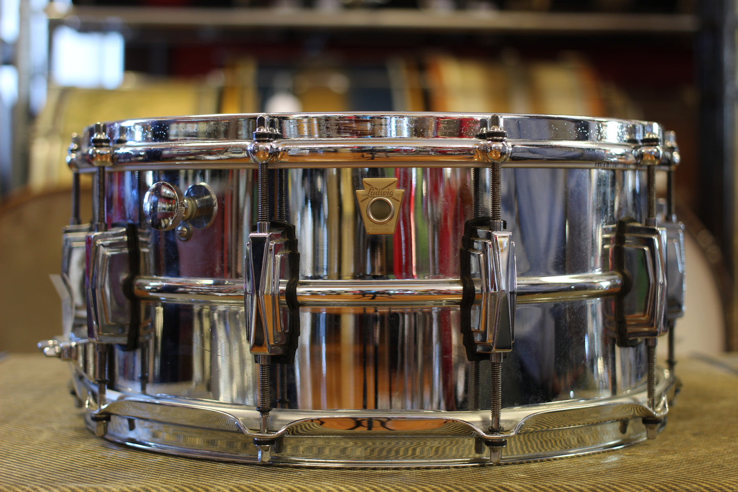 00's Ludwig LM402 Supraphonic Snare Drum 6.5"x14"