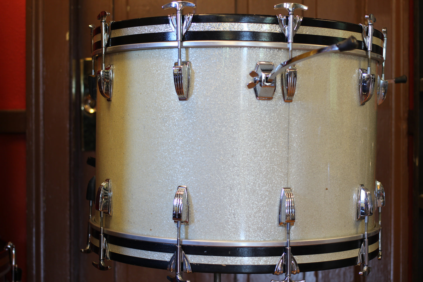 1969 Ludwig Super Classic in Silver Sparkle 14x22 16x16 9x13