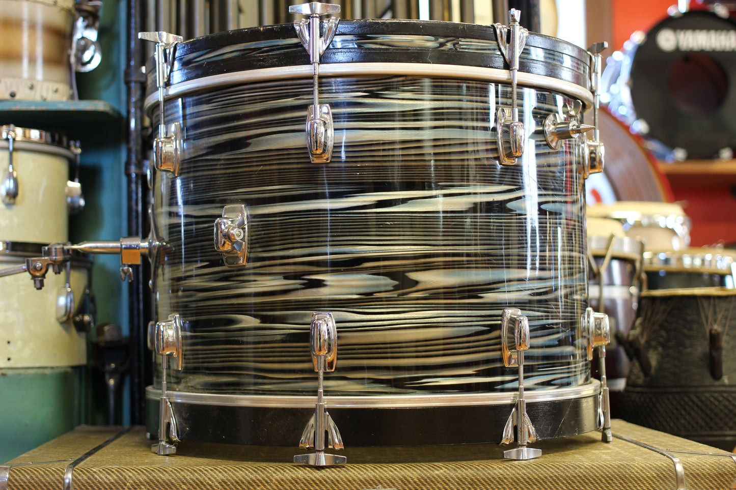 1970's Ludwig Standard S-300 in Blue Strata 14x20 14x14 5x14 8x12