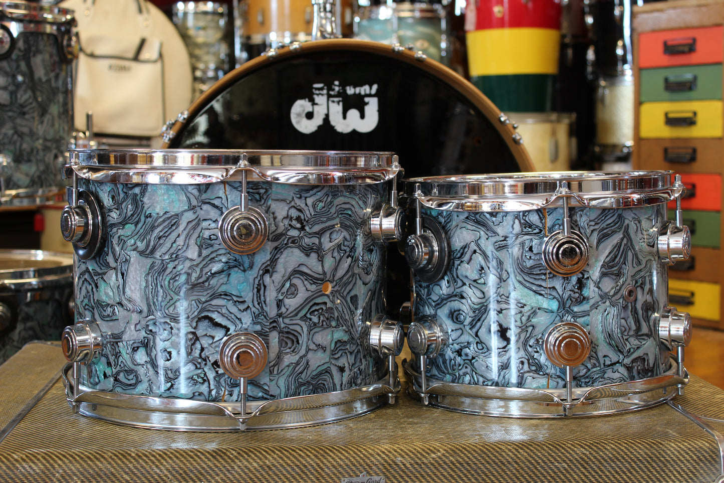 1998 DW Pre-Collectors Series in Blue Abalone 18x22 13x16 12x14 9x12 8x10