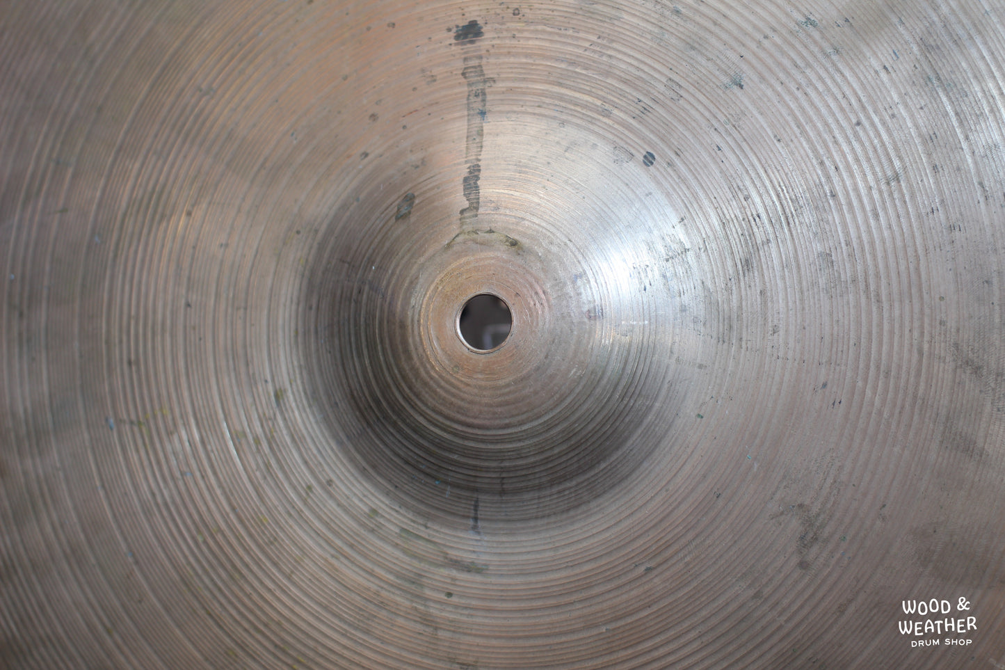 1978 Paiste 2002 15" Bottom Hi-Hat Cymbal 1270g