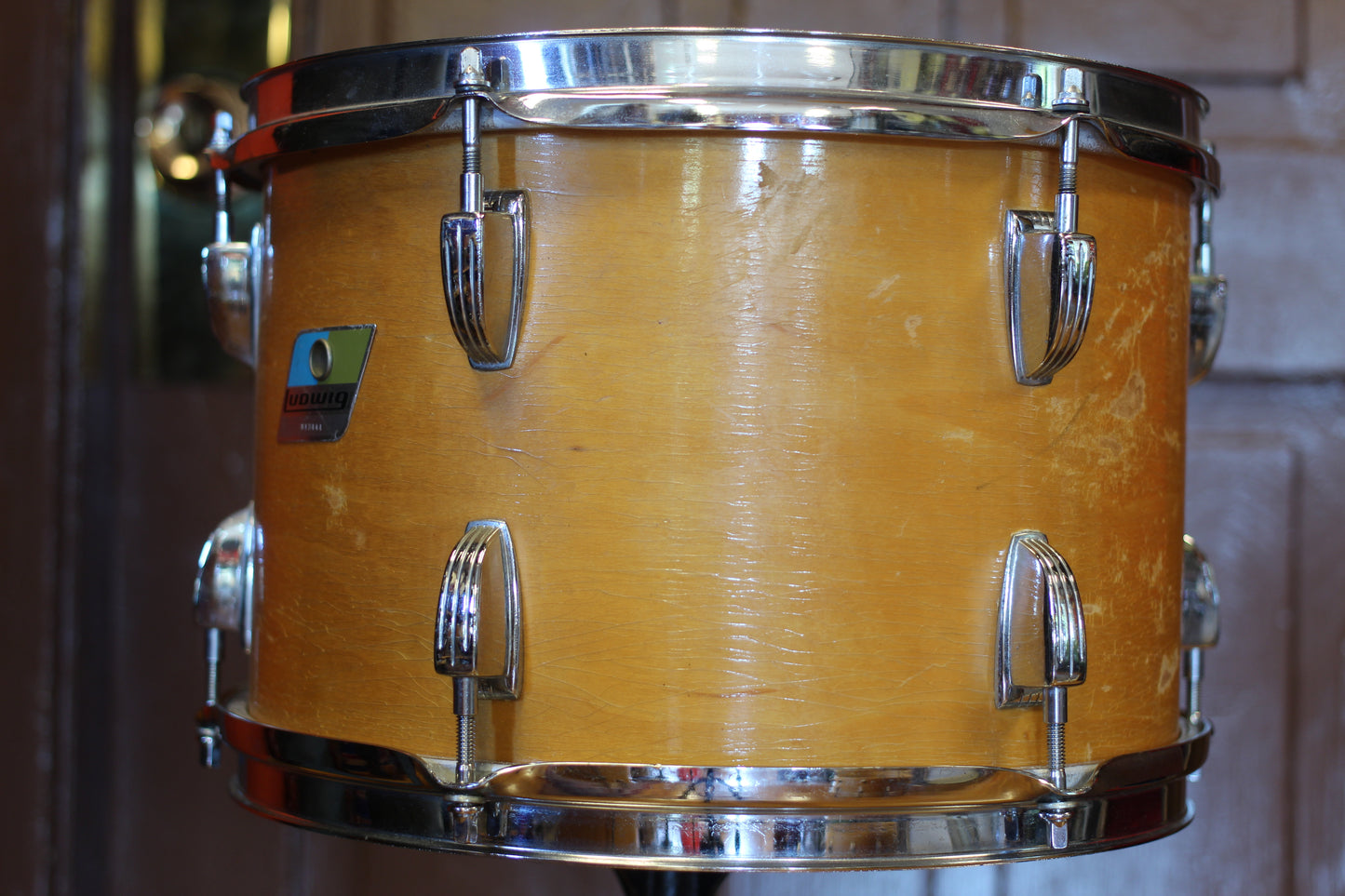 1970 Ludwig Hollywood outfit in Thermogloss 14x22 16x16 9x13 8x12