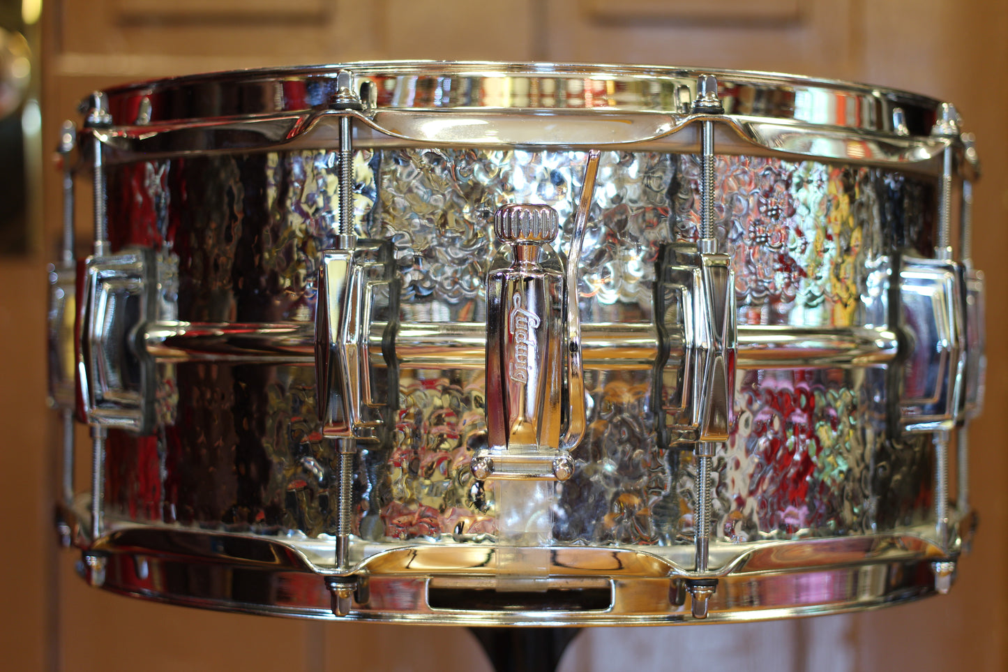 2021 Ludwig LM402K 6.5"x14" Hammered Supraphonic
