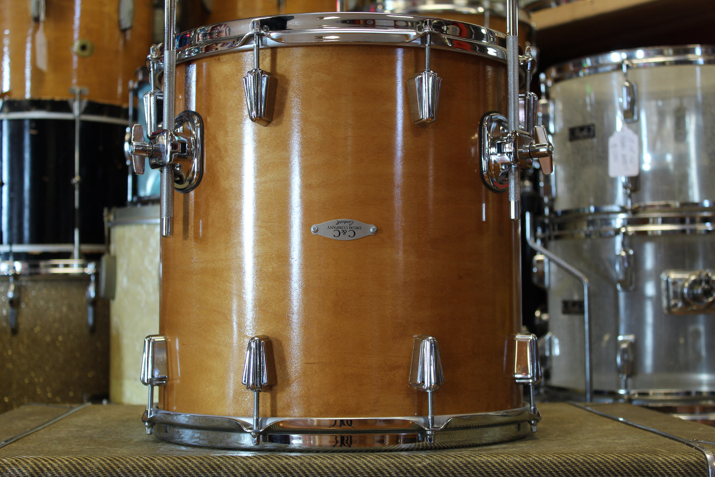 C&C Player Date II Drum kit in Aged Maple 12x20 14x14 8x12