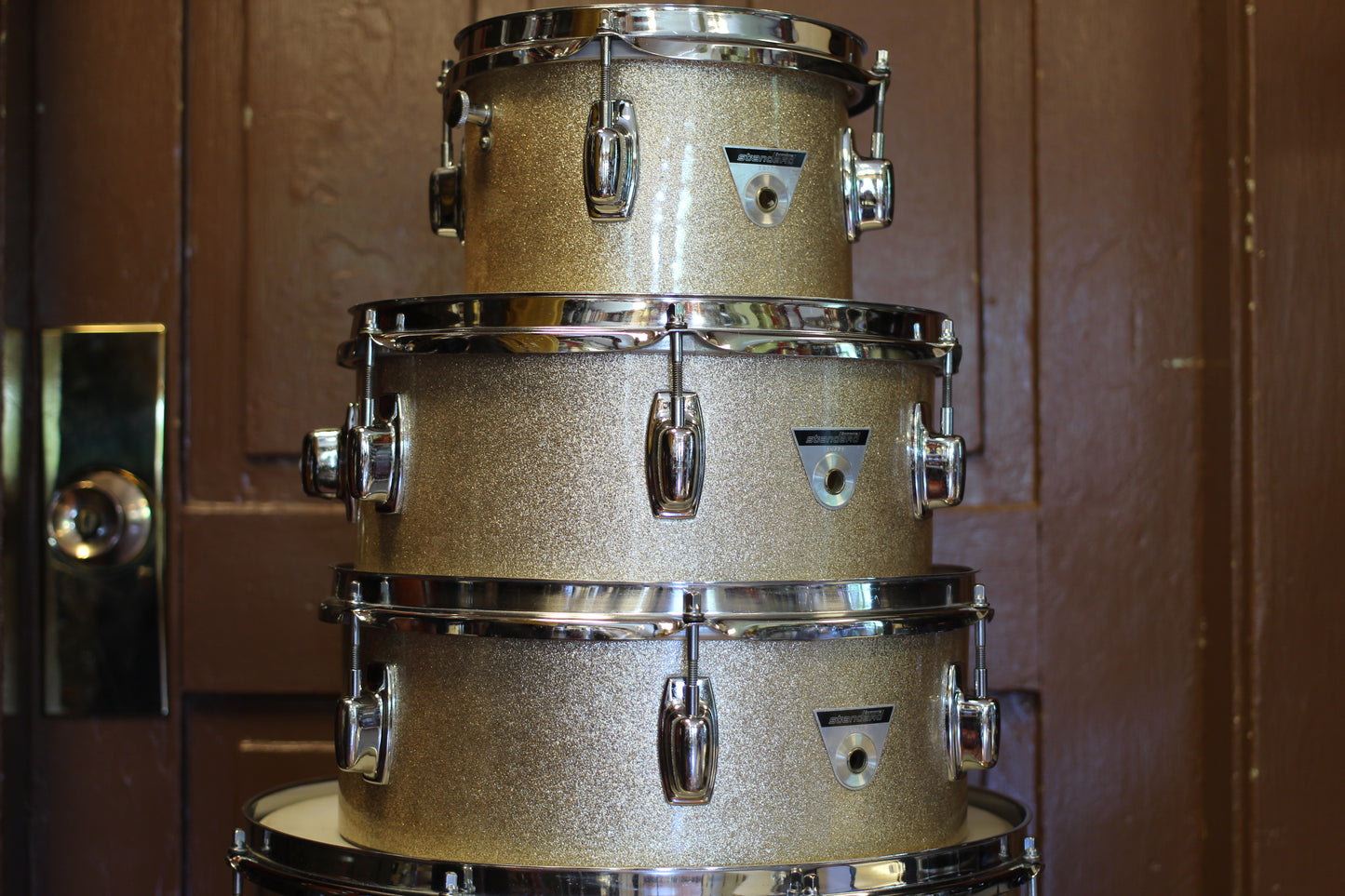 1970's Ludwig Standard 'Single Six' in Silver Mist