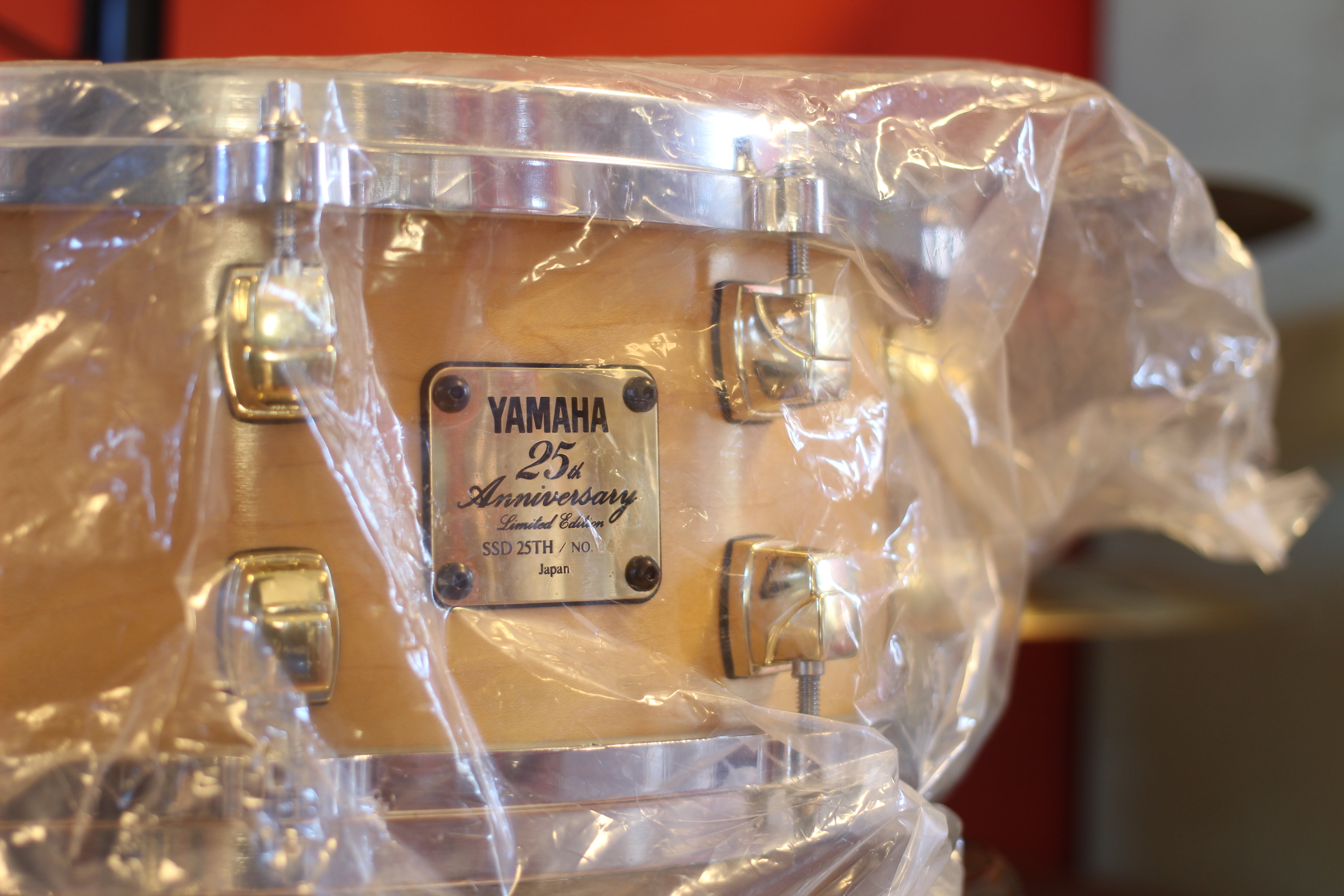 NOS Yamaha 25th Anniversary Snare Drum 5.5