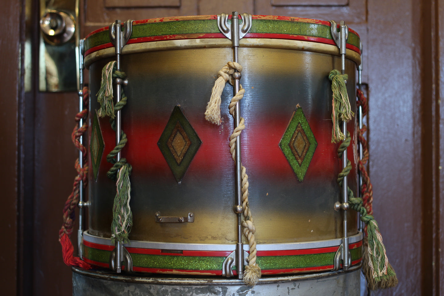 1930's Slingerland 12"x17" Parade Drum in Full Dress Duco