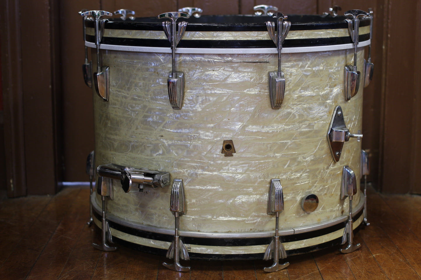 1950's WFL Super Classic in White Marine Pearl 14x22 16x16 9x13