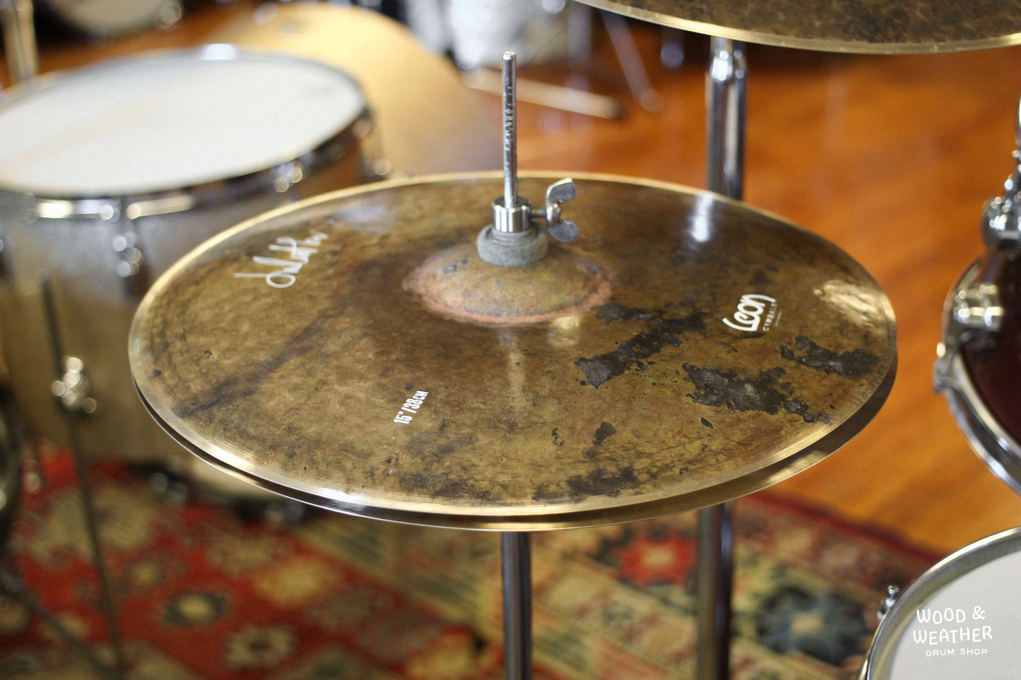 Leon Cymbals 15" Dark Hats Hi-Hat Cymbals 940/1130g