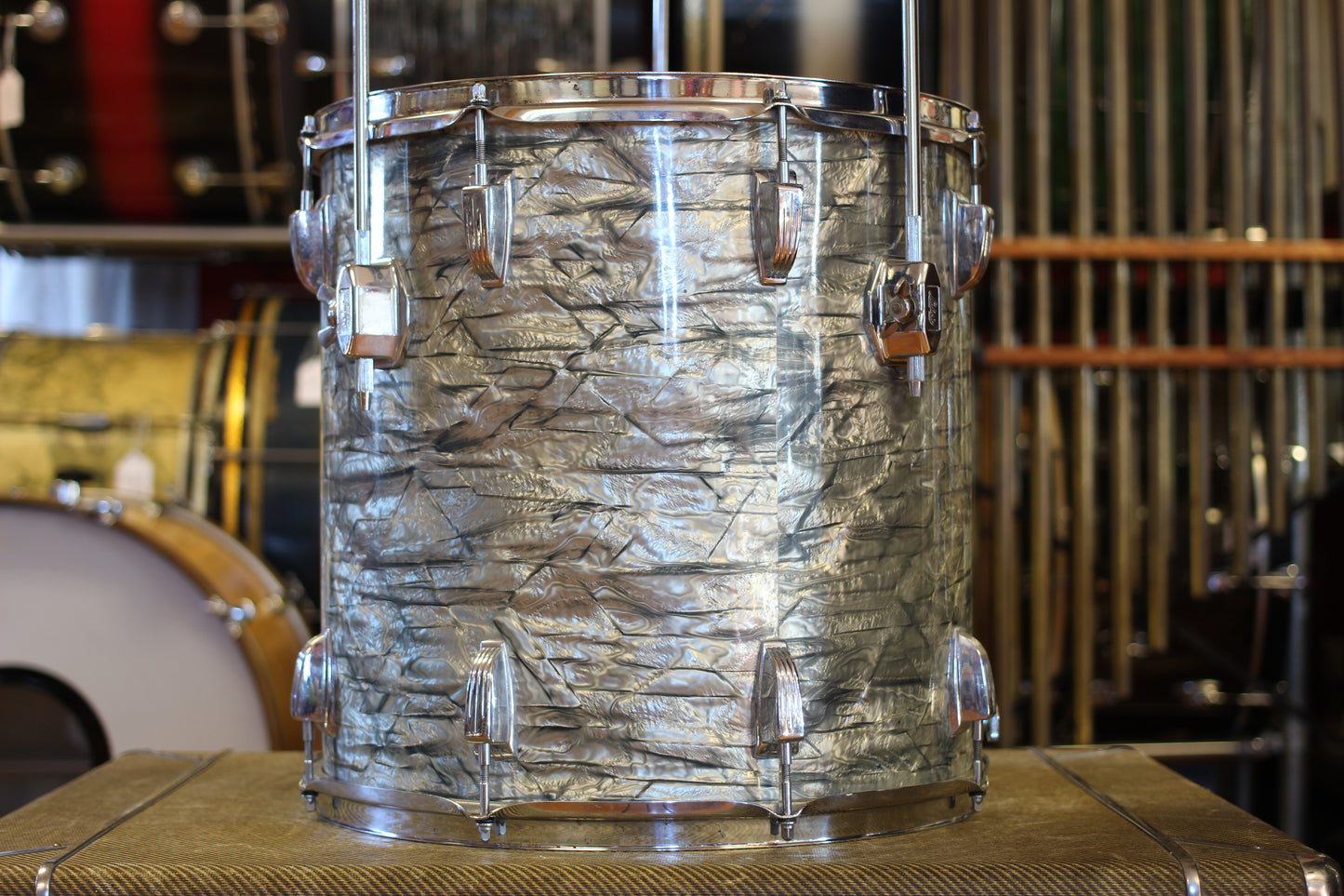 1969 Ludwig Super Classic in Sky Blue Pearl 14x22 16x16 9x13