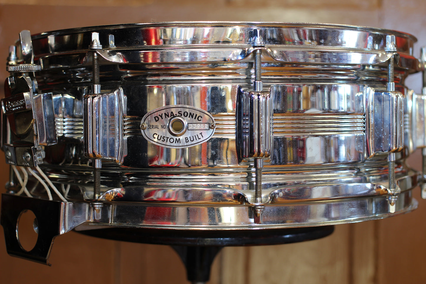 1960's Rogers 5"x14" Dynasonic Snare Drum Serial # 33962
