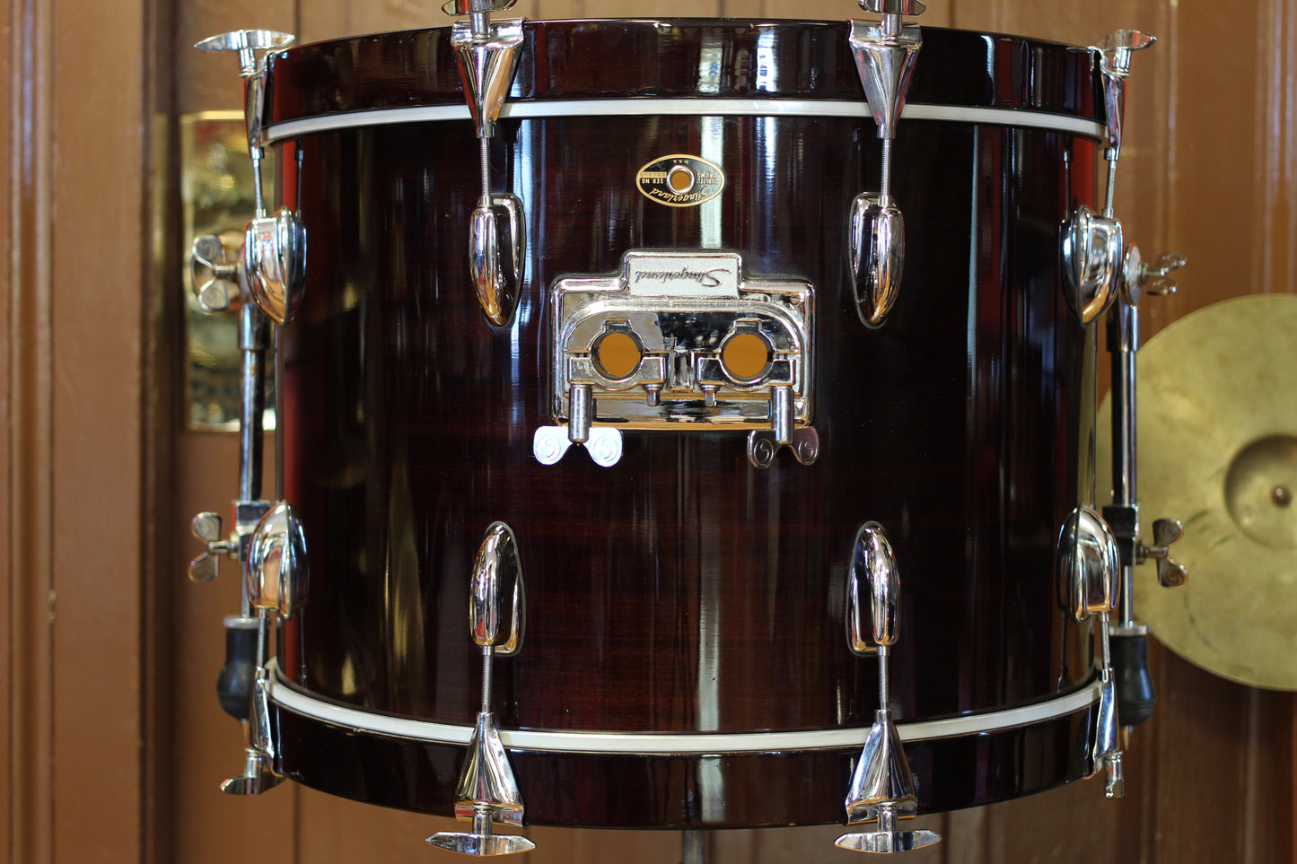 1990's Slingerland Artist Custom in Mahogany 14x20 14x14 5.5x14 8x12 8x10