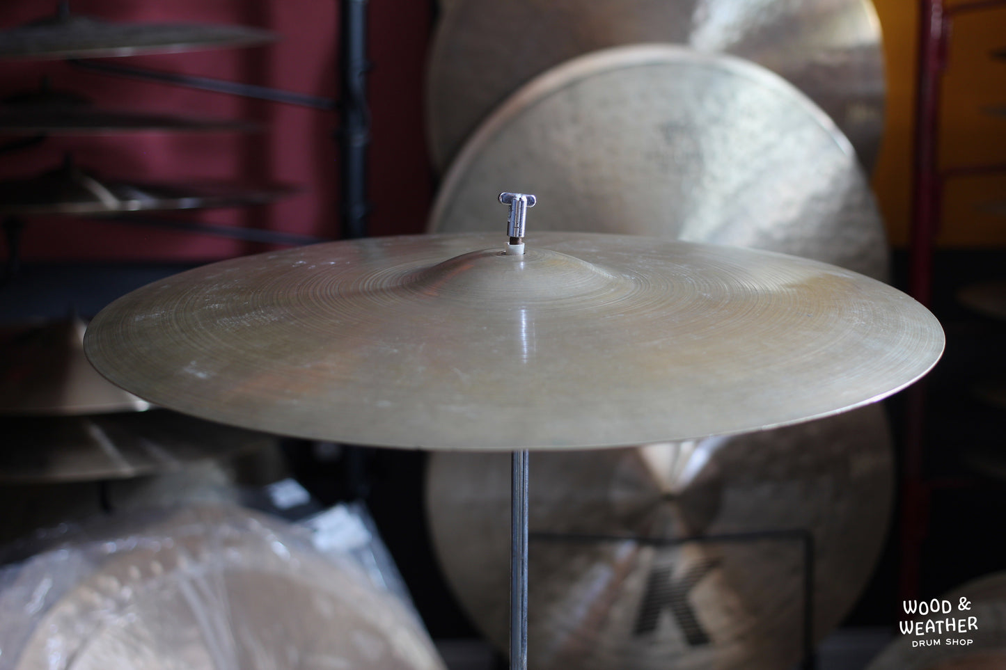 1960s A. Zildjian 18" Crash Ride Cymbal 1725g