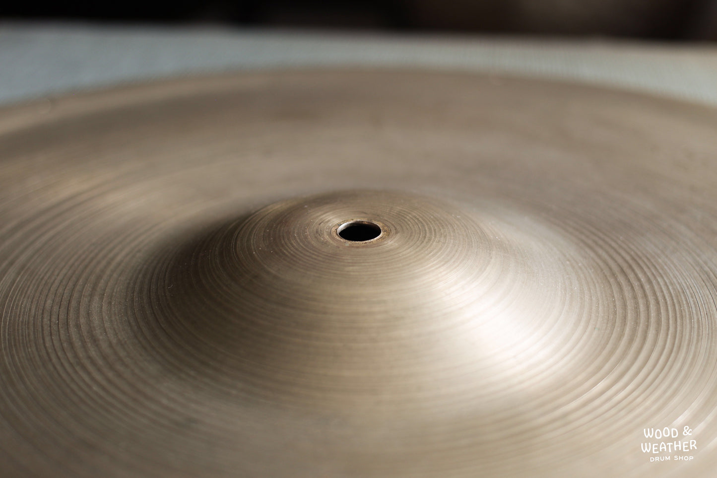 1946-53 A. Zildjian 20" "Trans Stamp" Ride Cymbal 1915g