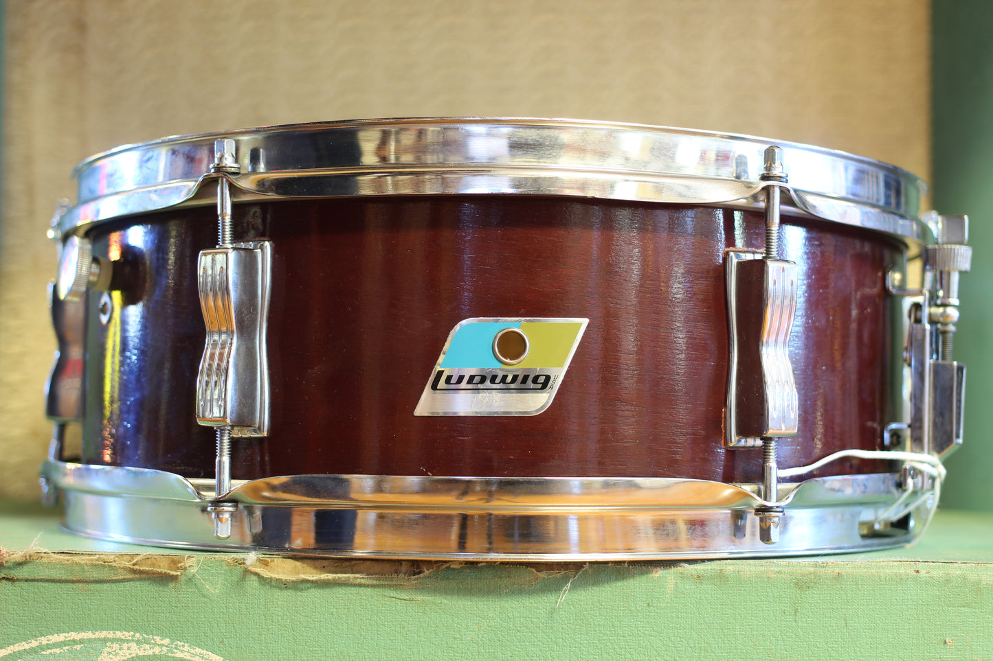 1970 Ludwig 5"x14" Pioneer in Natural Mahogany