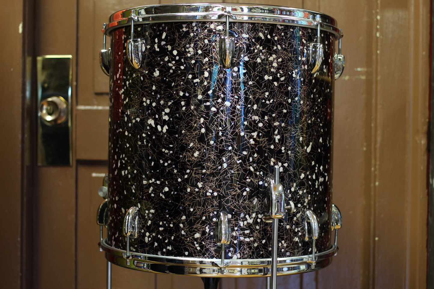 1963 Slingerland Gene Krupa Deluxe Outfit in Capri Pearl 14x22 16x16 9x13