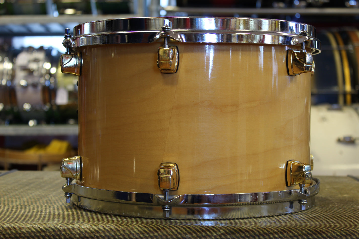 1990's Yamaha Maple Custom Bop in Natural Maple 14x18 14x14 8x12