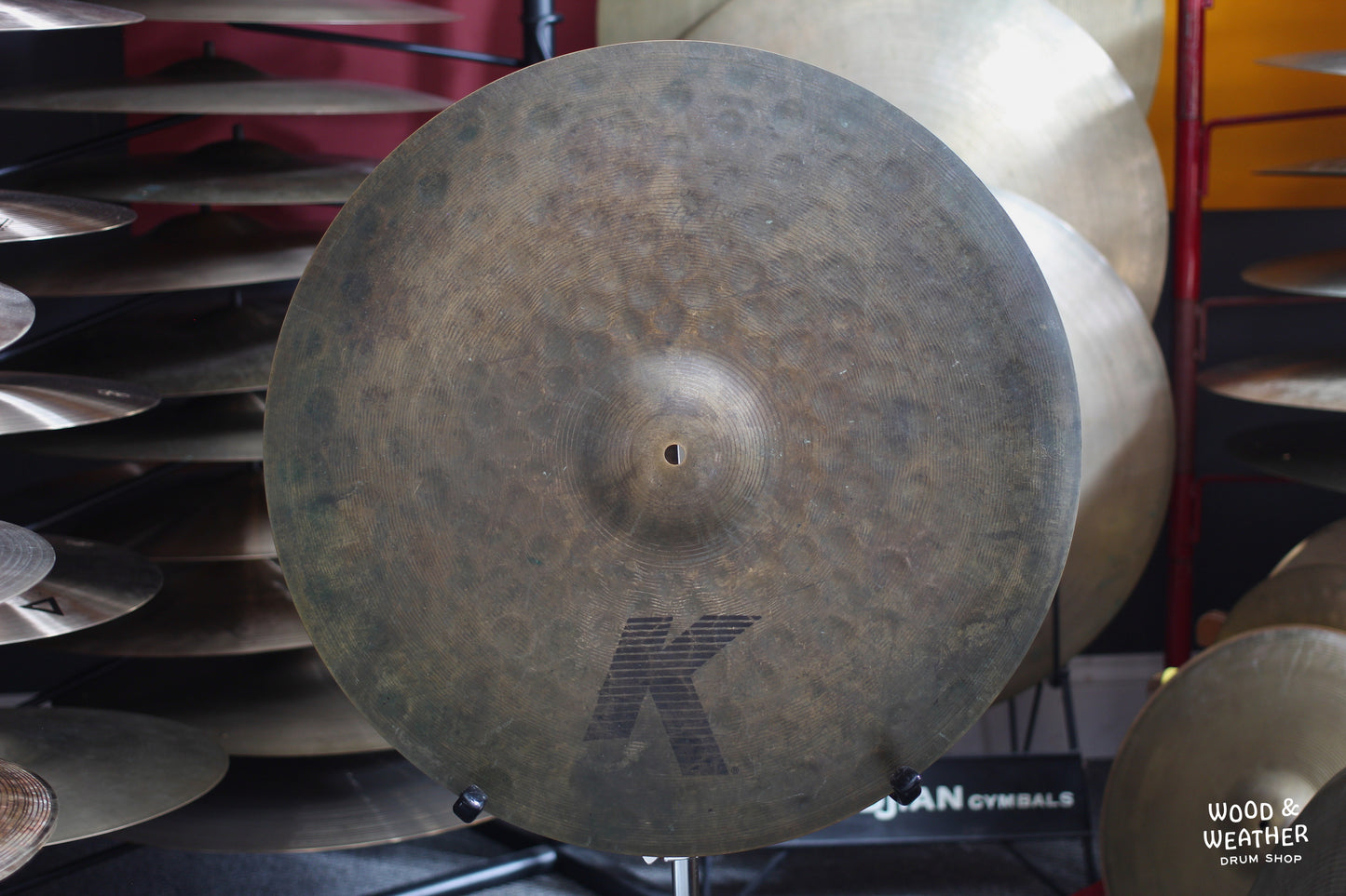 Used 2003 Zildjian 21" K Custom Special Dry Ride Cymbal 2400g